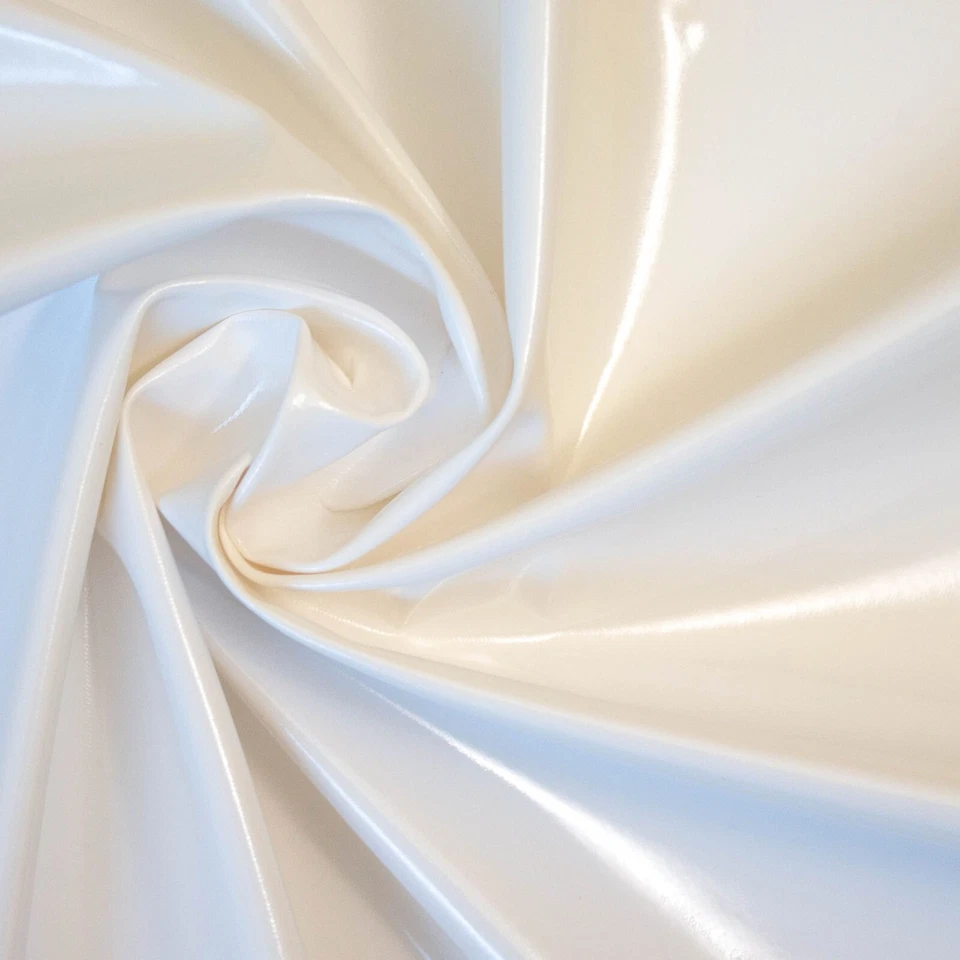 PVC Shiny Stretch Fabric - 1 Way Natural stretch - PU Coated - width 140 cm - Image 1 of 4