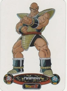Lamincards Dragon Ball Z Edibas Team Battle NAPPA N 141 - Picture 1 of 4