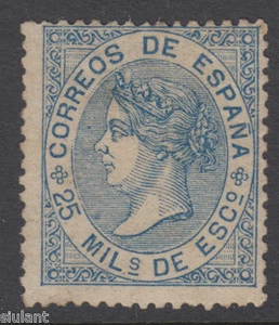 ISABEL II - Ed. * 97 - AÑO 1868 - NUEVO - PRECIO CATALOGO: 500 EUROS - Picture 1 of 1