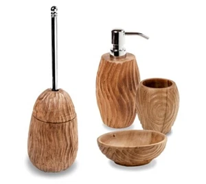 CIPI Set SUAR da appoggio composto da 4 pezzi in legno massello di Suar per b... - Imagen 1 de 1