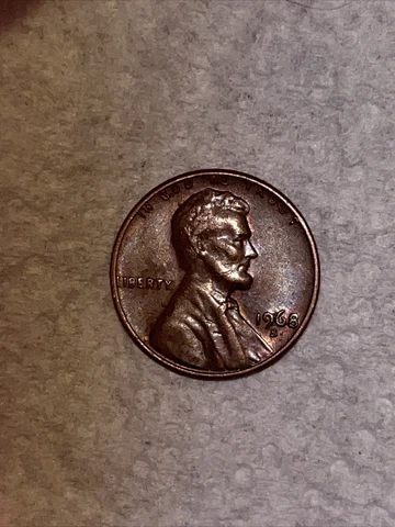 1968 Lincoln Penny RIM ERROR All Words, REPUNCHED MINT ERROR Cover