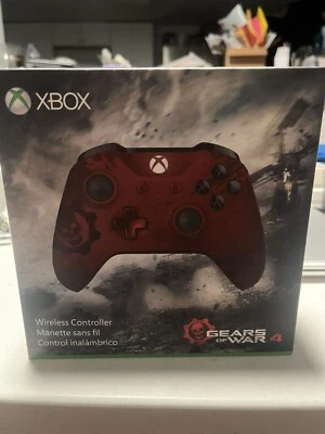 Microsoft Xbox One Gears of War 4 Crimson Omen Limited Edition Controller New - Image 1 of 4