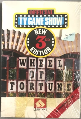 NIB Third Edition Wheel of Fortune TV Game Show 5.25" disk Commodore ShareData - Image 1 of 4