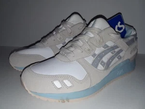 Damen Asics Gel Lyte III Größe 7,5 weiß hellgrau H6U9L-0113 - Bild 1 von 12
