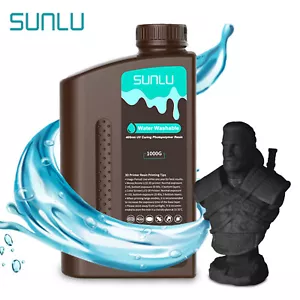 SUNLU wasserwaschbarer 3D Drucker Harz 1KG 405nm UV schnellhärtend LCD/SLA/DLP - Bild 1 von 9