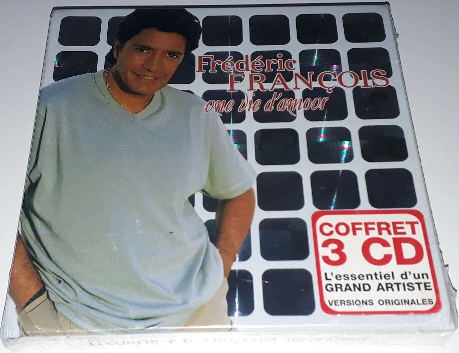 NEUF SCELLE FREDERIC FRANCOIS  COFFRET 3 CD AVEC LIVRET UNE VIE D'AMOUR - Photo 1/2