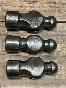Lotto di 3 teste di martello a sfera pulite senza marchio 38 oz.-31 oz. -21 oz. - Foto 1 di 11