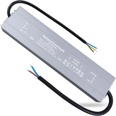 REYLAX LED Transformer 24 V Waterproof 150 W 6.25 A LED Driver DC Power Supply - Image 1 of 4