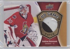 2016-17 Upper Deck UD Game Jersey Patch /15 Andrew Hammond #GJ-AH.2 Patch
