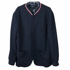 Womens Navy XXL TOMMY HILFIGER Varsity letterman jacket - Picture 1 of 8