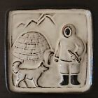 Hyllested Keramik - Vintage Eskimo Tile Plaque