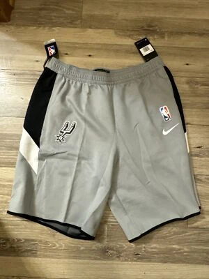 New Nike NBA Basketball Shorts San Antonio Spurs Size 3XL Gray - Image 1 of 4