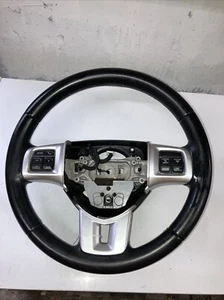 2011 2012 2013 2014 2015 2016 2017 Dodge Journey Steering Wheel Black Leather - Picture 1 of 15