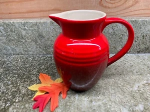 LE CREUSET BREAKFAST JUG CERISE CHERRY RED PITCHER 0.7L - Picture 1 of 4