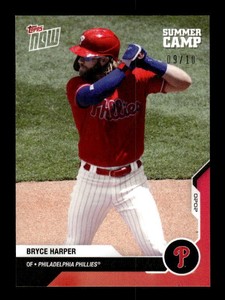 2020 Topps Now Road to Opening Day Summer Camp Red #OD507 Bryce Harper /10