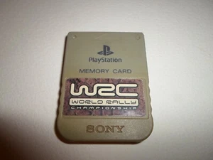 Tested Sony Playstation 1 *WRC World Rally Championship Memory Card PS1 Japan/US - Picture 1 of 5