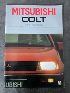 Katalog / Werbeprospekt MITSUBISHI COLT 1500 GT 1600 GTI TURBO G39 - Bild 1 von 3