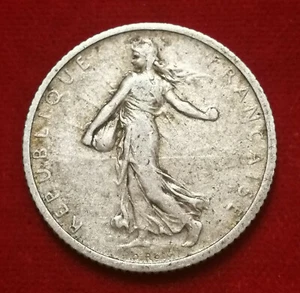 PEU COURANTE **** 1 FRANCS SEMEUSE 1909 **** TTB - Imagen 1 de 2