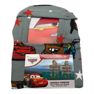Cars McQueen Tow Mater Poncho con Cappuccio Telo Spiaggia Bagno Piscina di Disney - Foto 1 di 3