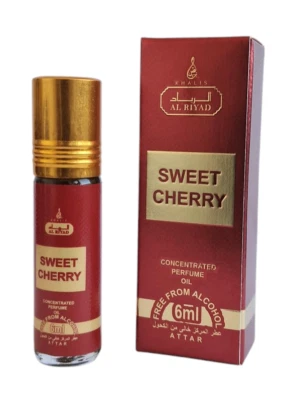 Khalis 6ml Perfume Oil Sweet Cherry Roll On Top Floral Cherry Vetiver Musk