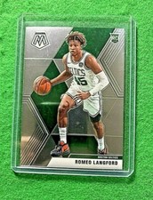 ROMEO LANGFORD SILVER CHROME ROOKIE CARD CELTICS 2019-20 MOSAIC BASKETBALL RC 
