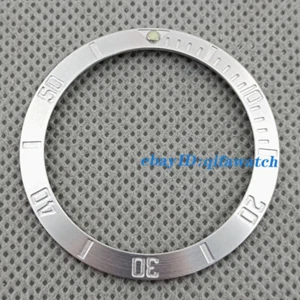 38 mm plata inserto de bisel de titanio para relojes automáticos de 40 mm - Imagen 1 de 4
