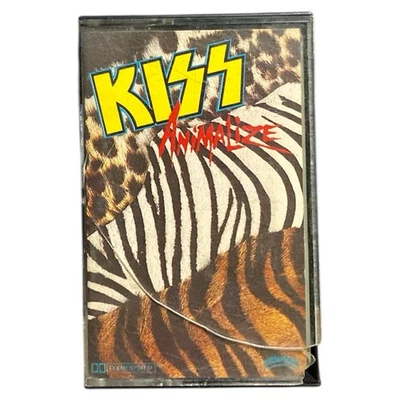 KISS Anamalize Cassette Tape 1984 AUS First Pressing Album Casablanca 822495-4 - Image 1 of 4