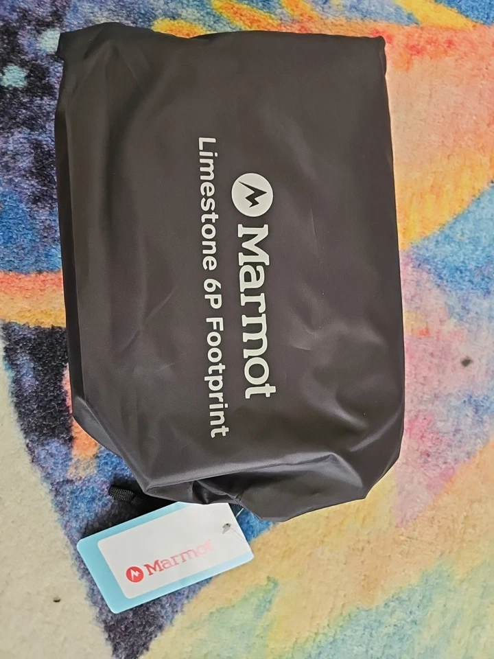 Lona protectora gris pizarra Marmot piedra caliza 6P 6 personas solo huella 29140 nueva Foto 1 de 3