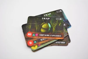 Clue Conspiracy replacement game part pieces - double sided trap cards - Picture 1 of 2
