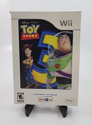 Toy Story 3 Wii (Nintendo Wii, 2010) Completo CIB - Litografía Toys R Us Foto 1 de 4