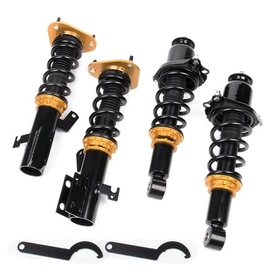 2pcs Front + 2pcs Rear Coilovers + 2pcs Spanner For TOYOTA COROLLA 2009-2017 - Imagem 1 de 4