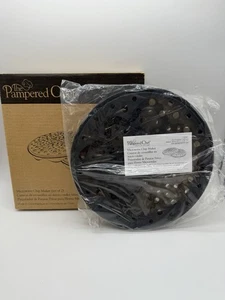 The Pampered Chef Microwave Chip Maker Set of 2 #1241 New in box w/papers - Picture 1 of 11