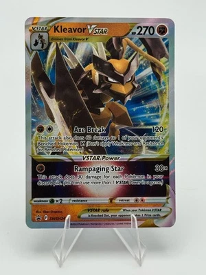 Kleavor VSTAR SWSH249 SWSH: Sword & Shield Promo Cards Holo Pokemon TCG - NM - Image 1 of 2
