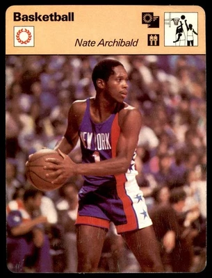 Sportscaster 1977 #09-12 Nate Archibald - baloncesto en muy buen estado Foto 1 de 2