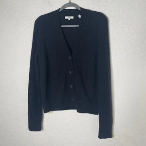 Vince Kaschmir Strickjacke Damen Größe L schwarz - Bild 1 von 11