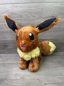 Peluche Pokemon Eevee 2021 BAB con suono parlante costruisci un orso 16" - Foto 1 di 12
