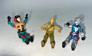 Vintage GI Joe Lot Duke 1983 Lift-Ticket 1986 Cobra Commander 1987 ARAH - Picture 1 of 9
