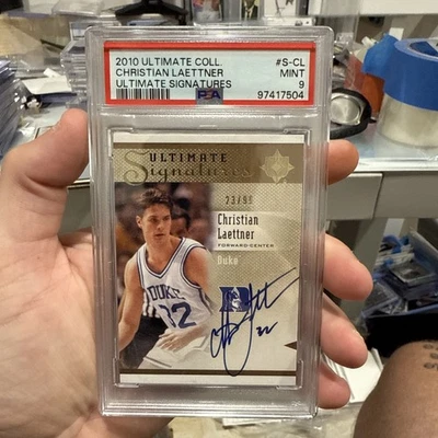2010-11 Ultimate Collection - Ultimate Signatures Christian Laettner #S-CL /99  - Image 1 of 2