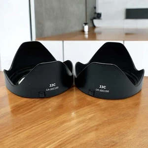 Two JJC LH-JDC100 LENS HOOD For Canon - Picture 1 of 10
