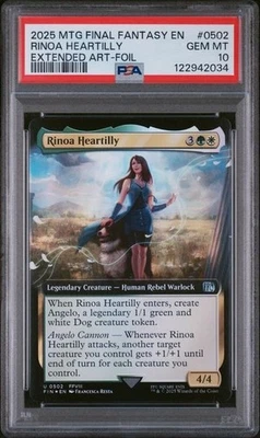 Rinoa Heartilly (Extended Art) Final Fantasy Foil PSA 10 - Image 1 of 2