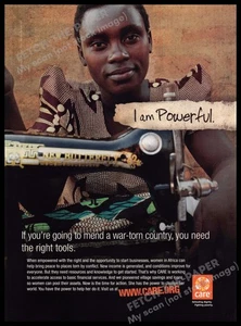 Care.org 2010s Print Advertisement 2010 "I am powerful" African Women - Picture 1 of 1
