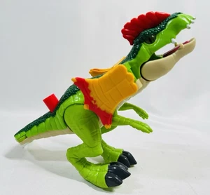Fisher Price Imaginext Jurassic World Dilophosaurus dinosauro 2018 personaggio giocattolo - Foto 1 di 5