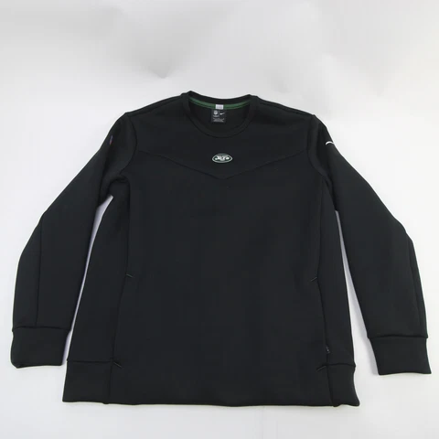 New York Jets Nike NFL On Field Apparel Sweatshirt Men's Black Used Cover
