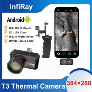InfiRay Xinfared T3 Mobile Infrared Thermal Imager Outdoor Hunting Night Vision - Picture 1 of 13