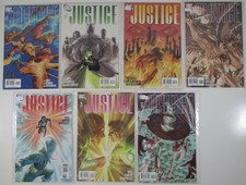 Justice Lot of 7 #1,2,3,7,8,11,12 DC 2005 Comic Books 1st Print High Grade