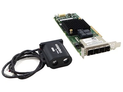 ADAPTEC ASR-78165 24-CH PCIE SAS/SATA 6GB/S RAID CONTROLLER INTERFACE CARD 0KT1V - Image 1 of 2