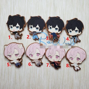 Anime 10 ten count Rubber Keychain Key Ring straps cosplay - Picture 1 of 1