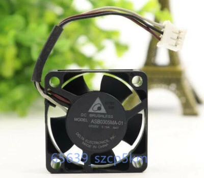 DELTA ASB0305MA-01 3010 3cm DC 5V 0.19A  3Pin Cooling Fan - Image 1 of 4