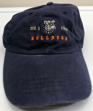 Ferris State Bulldogs Hat Mens Blue Adjustable Strap Baseball Cap NCAA College