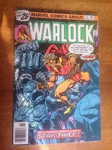 Warlock #13 (Jun 1976, Marvel) 1st App Star Thief Magus Thanos War Marvel Movie - Picture 1 of 2